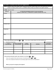 Form FS-5114 Organic Livestock Plan Application: Slaughter/Dairy - Oklahoma, Page 3