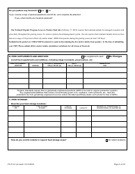 Form FS-5114 Organic Livestock Plan Application: Slaughter/Dairy - Oklahoma, Page 4