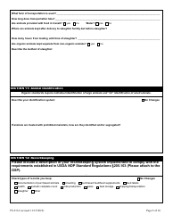 Form FS-5114 Organic Livestock Plan Application: Slaughter/Dairy - Oklahoma, Page 9
