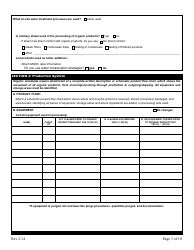 Form FS-5119 Organic Process/Handling Application - Oklahoma, Page 3