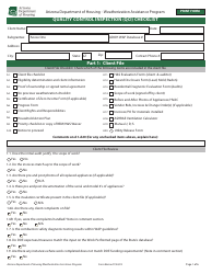 Quality Control Inspection (Qci) Checklist - Weatherization Assistance Program - Arizona