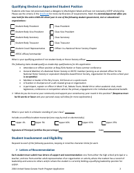 Minnesota Student Application - United States Senate Youth Program (Ussyp) - Minnesota, Page 2