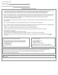 Form CSCL/CD-525 Certificate of Renewal of Corporate Existence for Use by Domestic Corporations - Michigan, Page 2
