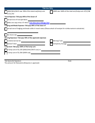 Relocation Allowance Application - Trade Adjustment Assistance - Minnesota, Page 3