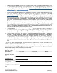 Form 571A Application for the Individual Registration of an Officer, Principal, General Partner, Director or Trustee of an Appraisal Management Company - Nevada, Page 5