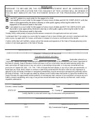 Form 553 Application for Appraiser Reinstatement - Nevada, Page 2