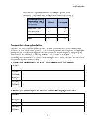 Educator Development (Mhed) Application - Michigan, Page 19