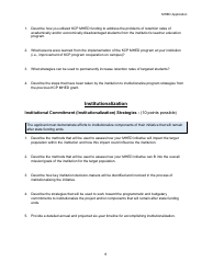 Educator Development (Mhed) Application - Michigan, Page 6