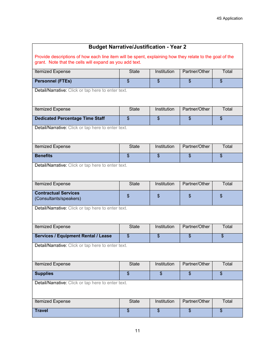 Select Student Support Services (4s) Application - Michigan, Page 11