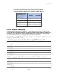 Select Student Support Services (4s) Application - Michigan, Page 19