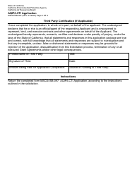 Form MSCD/ISB-097 Aqip/Lcti Application - California, Page 2