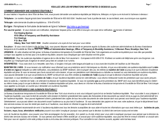 Instructions for Form LDSS-4826 Snap Application/Recertification - New York (French), Page 7