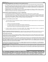 Form LDSS-3151 Supplemental Nutrition Assistance Program (Snap) Change Report Form - New York (Italian), Page 3