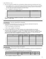 Form LDSS-4726 TANF Services Certification - New York (French), Page 3