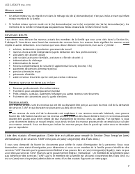 Form LDSS-4726 TANF Services Certification - New York (French), Page 7