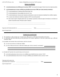 Form LDSS-4770 Youth Application for TANF Services - New York (French), Page 4