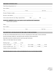 Form 141 Application for Farm Winery Branch Outlet - Nebraska, Page 3