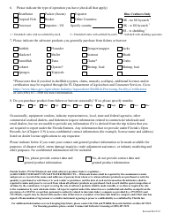 Wholesale Dealer Questionnaire - Florida, Page 2
