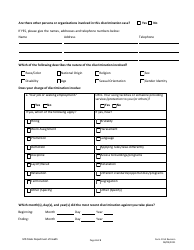 Form 1153 Office Against Interpersonal Violence Civil Right Complaint Form - Mississippi, Page 2