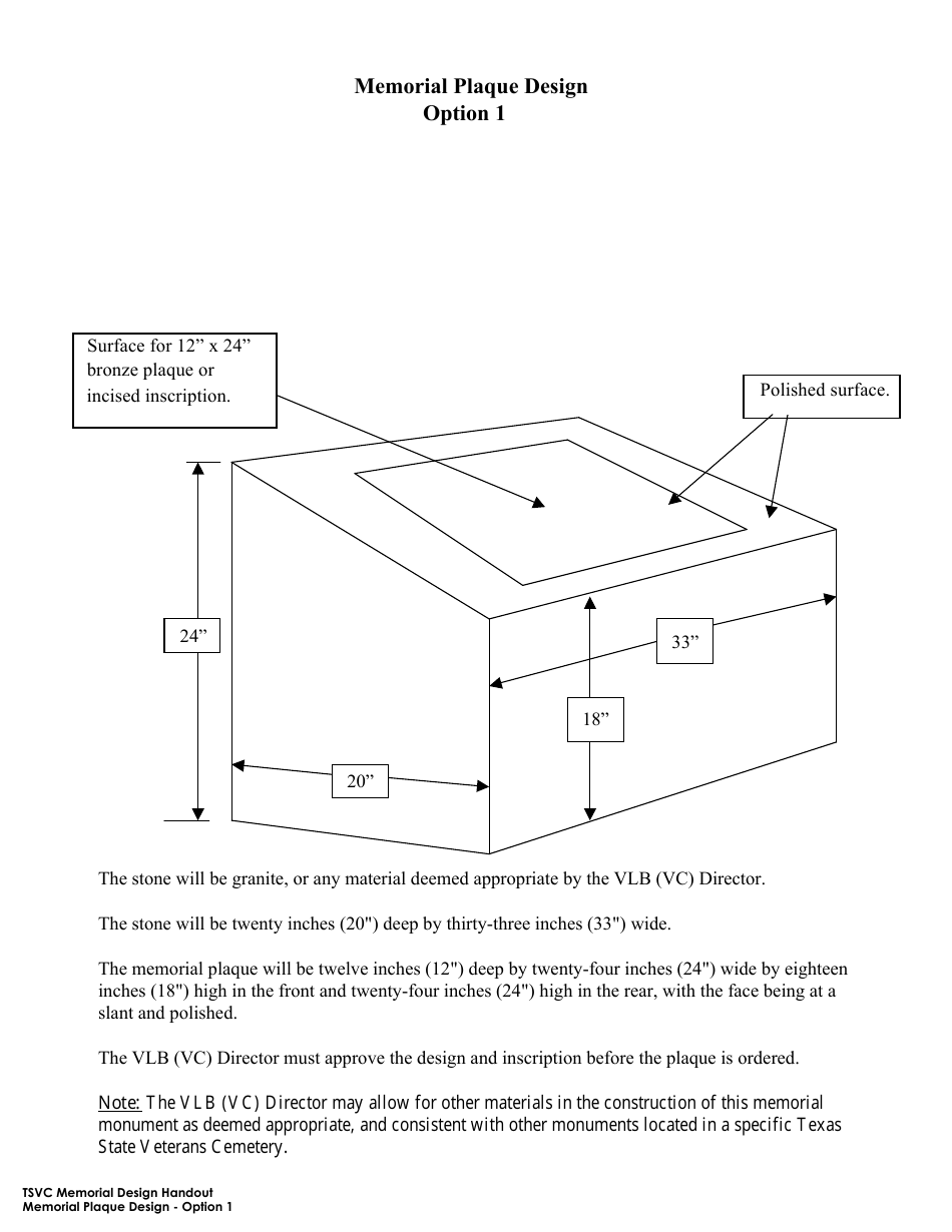 TSVC Form 9A Conditions of Acceptance - Gifts, Grants, or Donations - Texas, Page 3