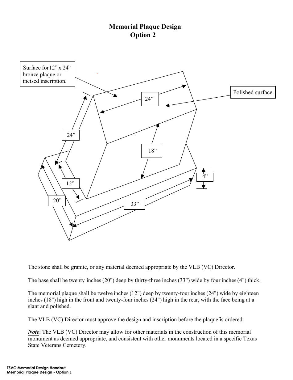 TSVC Form 9A Conditions of Acceptance - Gifts, Grants, or Donations - Texas, Page 4