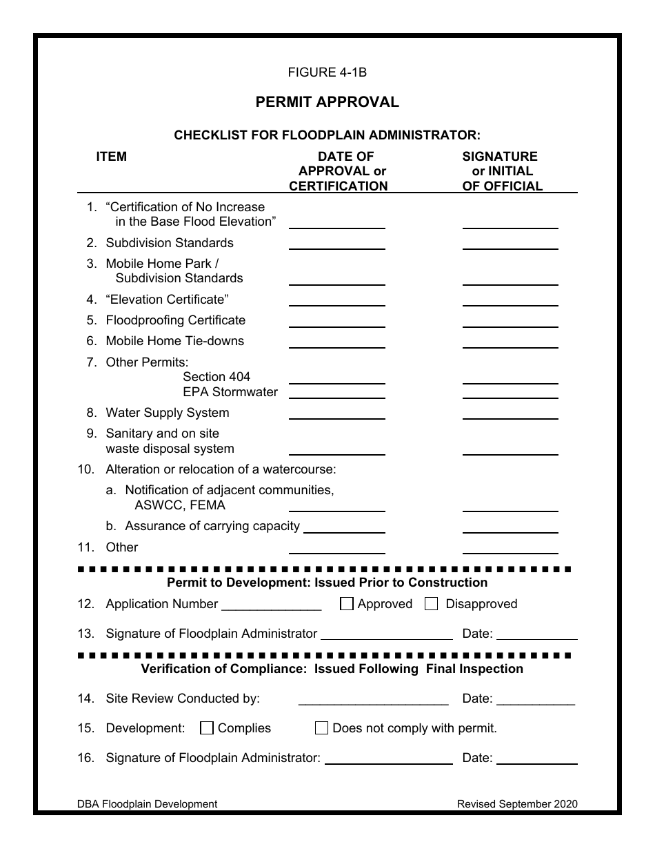 Floodplain Development Permit Application - Arkansas, Page 3