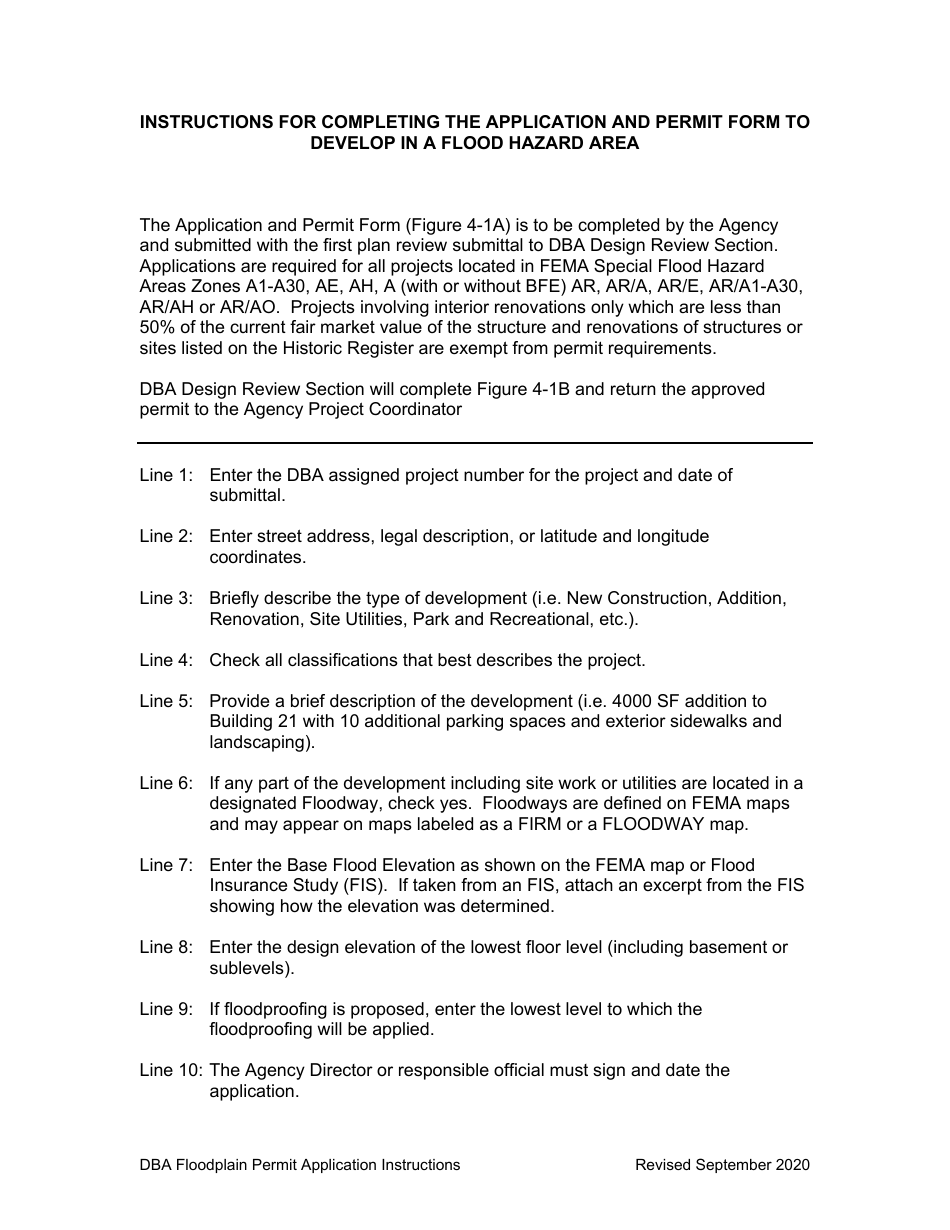 Floodplain Development Permit Application - Arkansas, Page 4