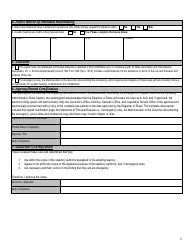Certification Page - Regular and Emergency Rules - Wyoming, Page 2