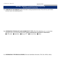 Form J-119 Data Sharing Request/Agreement (Single Division) - Arizona, Page 2