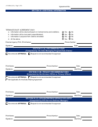 Form J-119 Data Sharing Request/Agreement (Single Division) - Arizona, Page 7