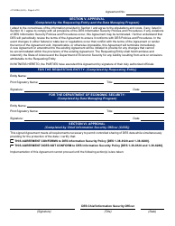 Form J-119 Data Sharing Request/Agreement (Single Division) - Arizona, Page 8