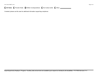 Form GCI-1133A Child File Review Form: Indicator 7 45-day Timeline - Arizona, Page 2