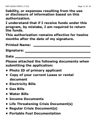 Form EAP-1002A-LP Liheap Application (Large Print) - Arizona, Page 11