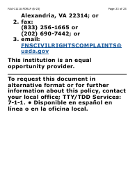 Form FAA-1111A-LP Participant Statement Verification Worksheet (Large Print) - Arizona, Page 23