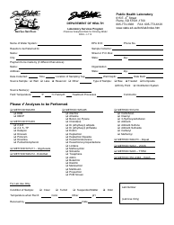 Document preview: Form 113 Water System Chemical Analyses Submissions - South Dakota