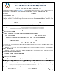Document preview: Request for Prior Claims File Information - Oklahoma
