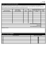 Form 3094 Application for Program Benefits - Texas, Page 3