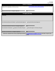 Form 3250 Hospital Statute and Rule Waiver Request Application for Facility Physical Plant and Construction Requirements - Texas, Page 5