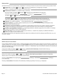 Form WH-380-F Certification of Health Care Provider for Family Member&#039;s Serious Health Condition Under the Family and Medical Leave Act, Page 3