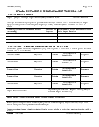 Form F-03155SO Background Information Disclosure Addendum - Ilsp - Wisconsin (Somali), Page 2