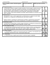 Formulario F-03161S Solicitud Del Independent Living Supports Pilot (Piloto De Apoyos Para La Vida Independiente, Ilsp) - Wisconsin (Spanish), Page 5