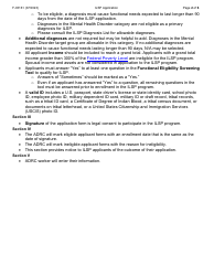 Form F-03161 Independent Living Supports Pilot (Ilsp) Application - Wisconsin, Page 2