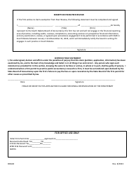 Form BOA18 Initial Application for Firm Permit to Practice Public Accountancy - South Dakota, Page 2