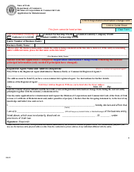 Document preview: Application for Reinstatement - Utah