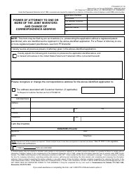 Form PTO/AIA/81 Power of Attorney to One or More of the Joint Inventors and Change of Correspondence Address