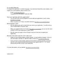 Crime Victims&#039; Compensation Application - Oregon, Page 2