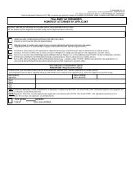 Form PTO/AIA/82SE Transmittal for Power of Attorney to One or More Registered Practitioners/Power of Attorney by Applicant, Page 3