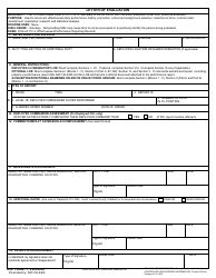 DAF Form 77 Letter of Evaluation