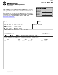 Document preview: DOT Form 272-066 Title VI Complaint Form - Washington (Amharic)