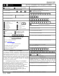 VA Form 10091 VA-FSC Vendor File Request Form, Page 3